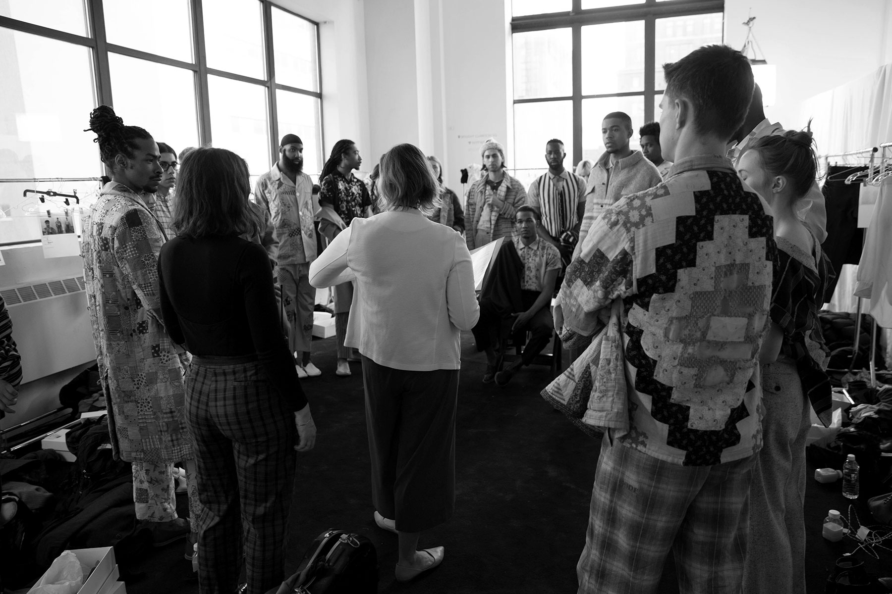 BACKSTAGE BODE FALL WINTER 2017 NYFW 