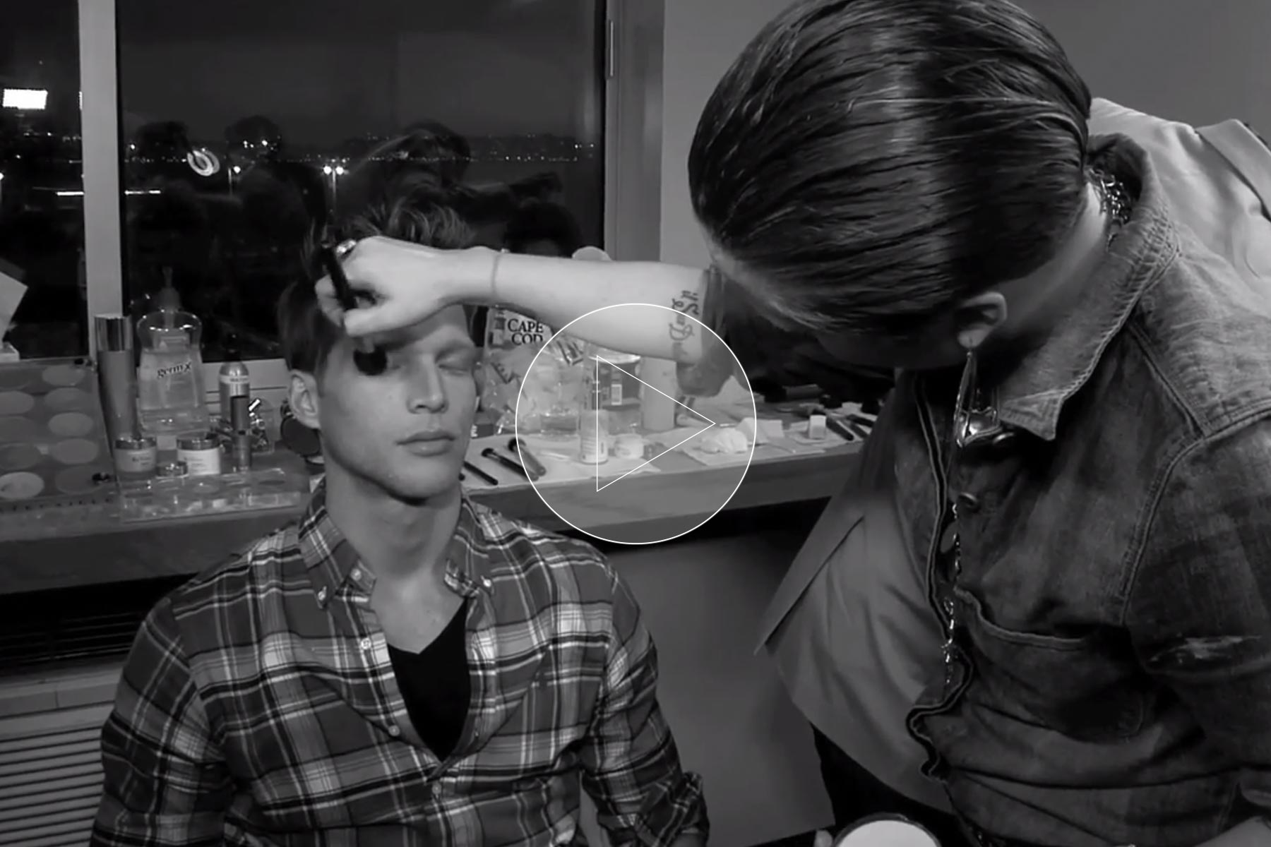 JEFFREYS FASHION CARES 2012 BACKSTAGE